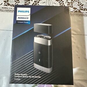 Philips Norelco - Compact Rechargeable Wet & Dry Electric Shaver - Black